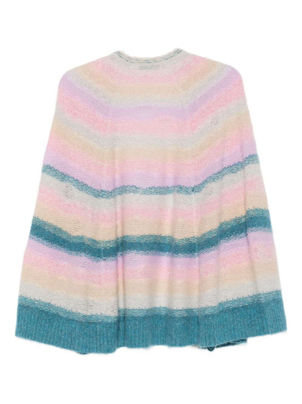 striped cashmere cardigan - 2