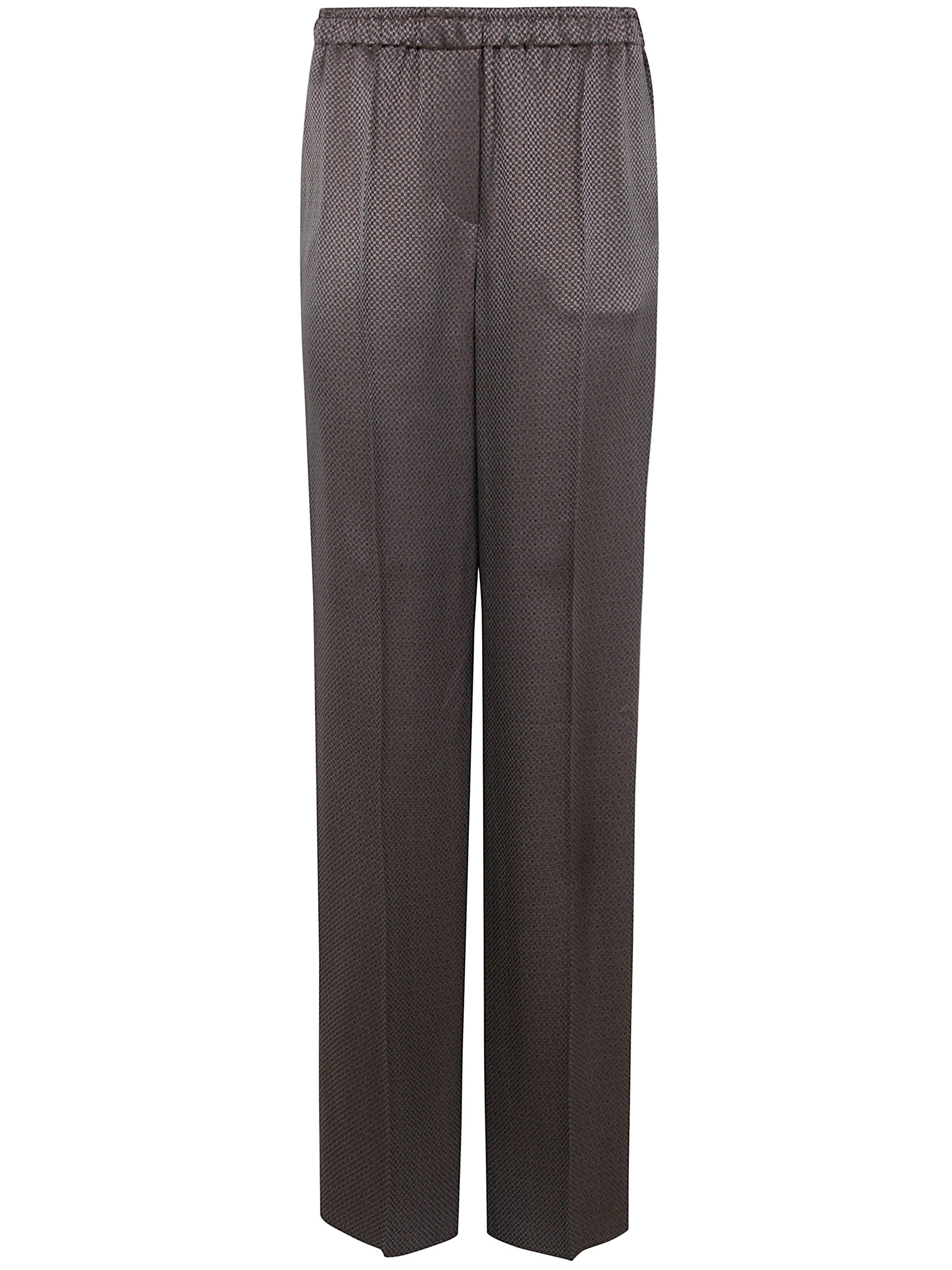 Giorgio Armani Women Pantalone Micro Jacquard Viscosa Cupro - 1