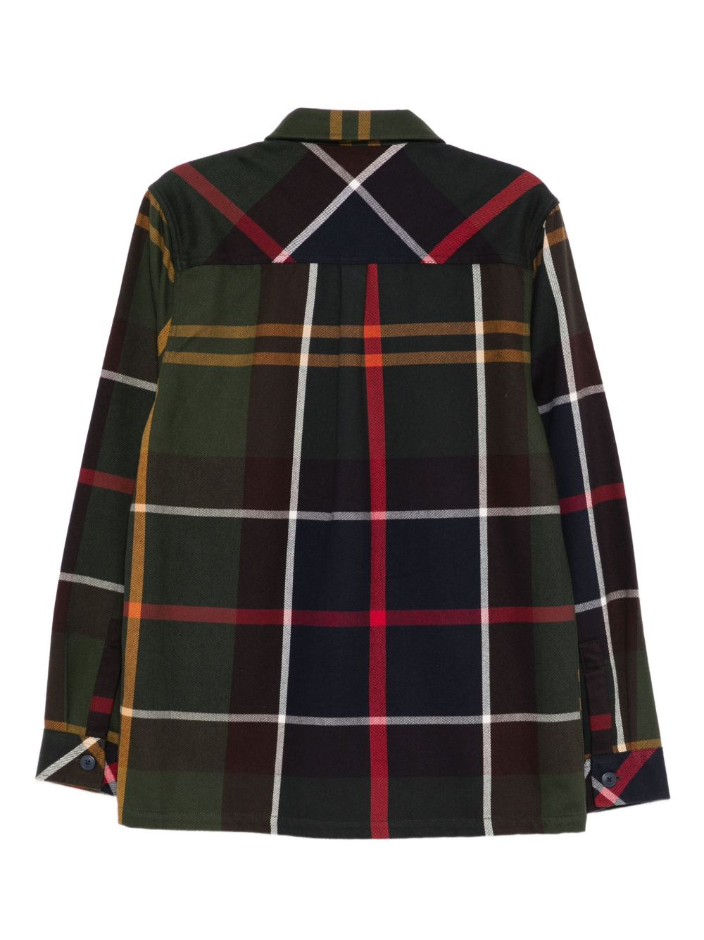 plaid cotton shirt jacket - 2