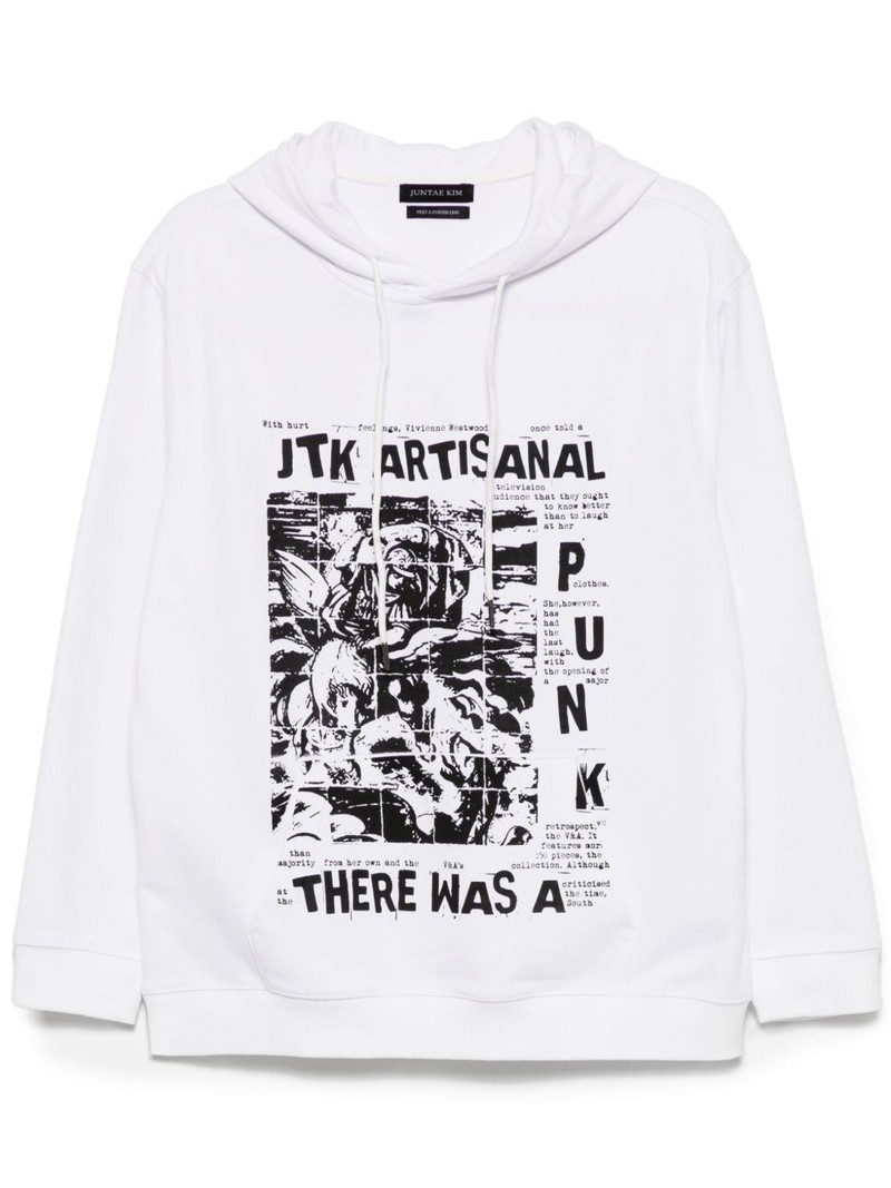 "There Was A Punk" hoodie 1