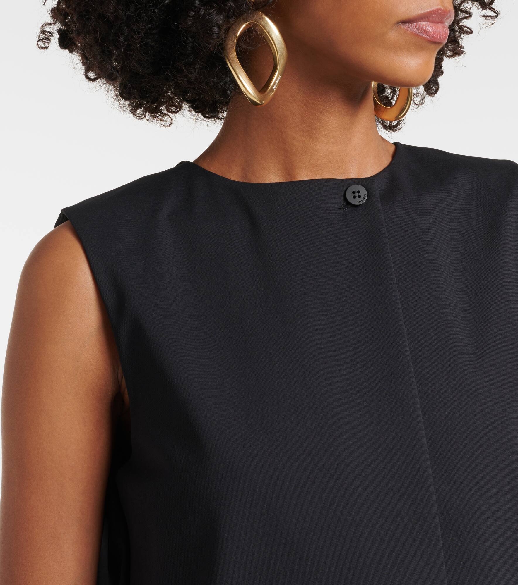 Biada cotton-blend maxi dress - 4