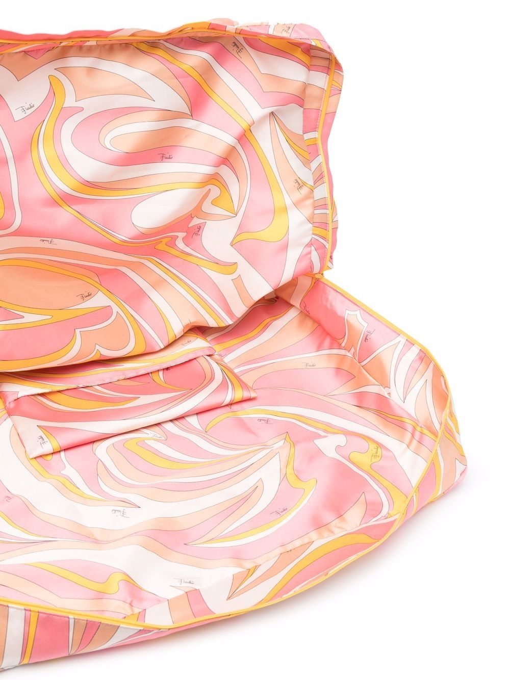 Nuages-print small packable travel pouch - 4