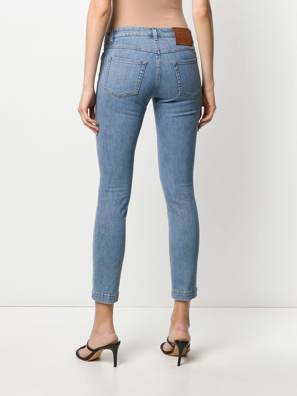 skinny cropped jeans - 4