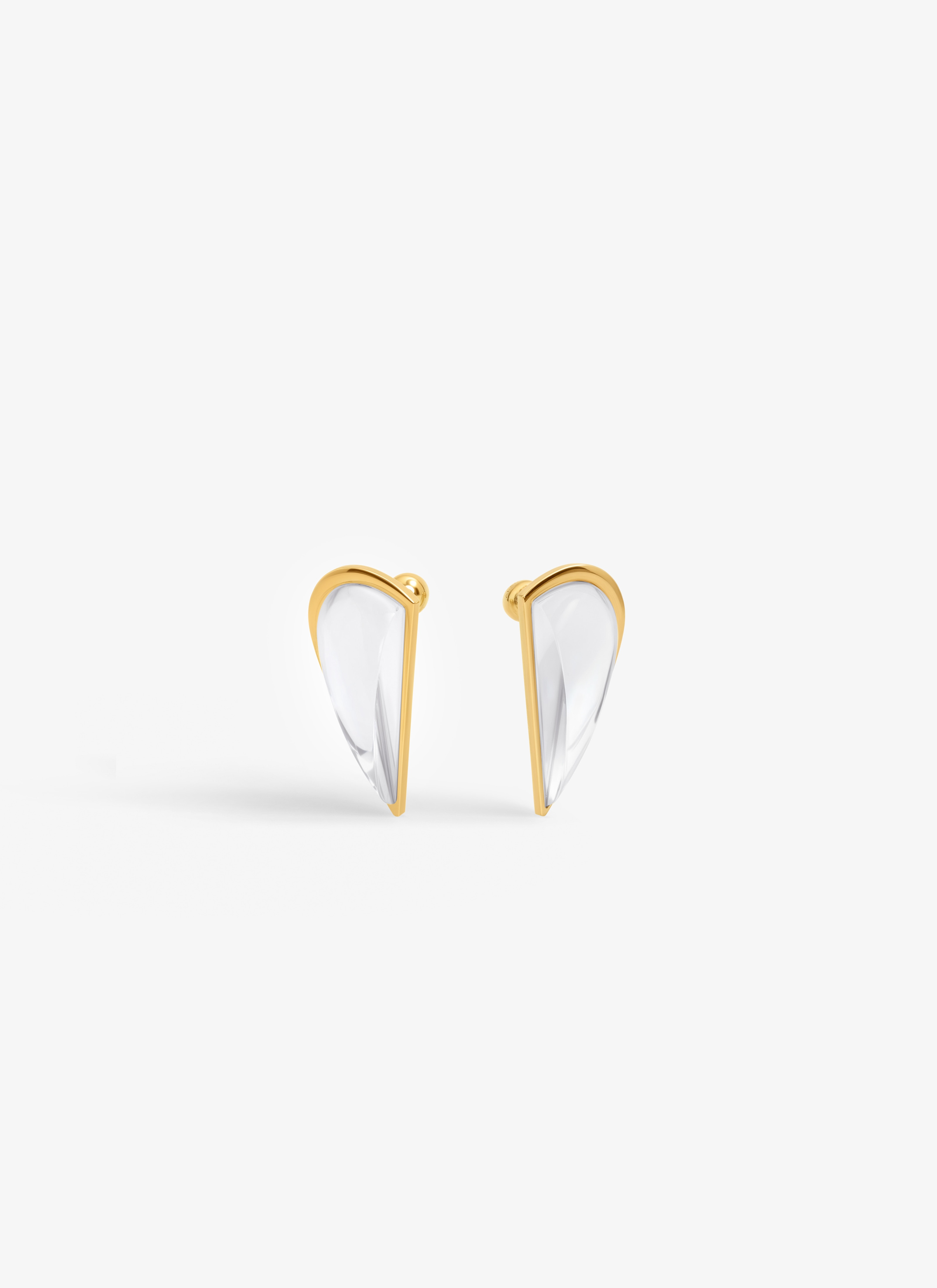DEMI-CŒUR BOMBE EARRINGS - 1