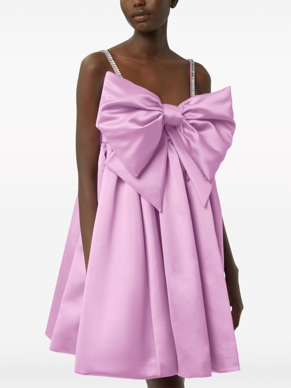 Giant Bow sleeveless dress - 4
