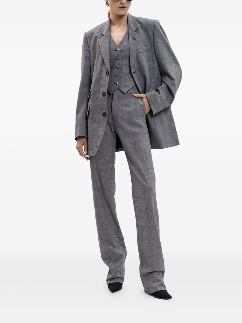 VETEMENTS checked trousers outlook