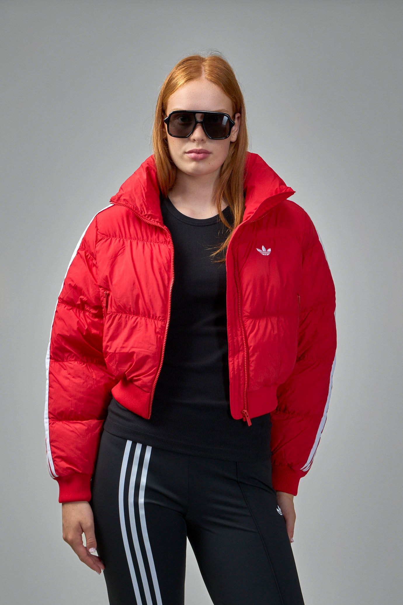 Cropped Puff Jacket - 1