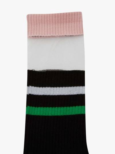 JW Anderson SHORT SOCKS WITH STRIPES outlook