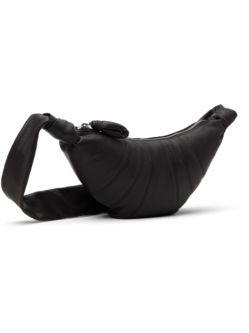 Brown Small Croissant Bag - 2