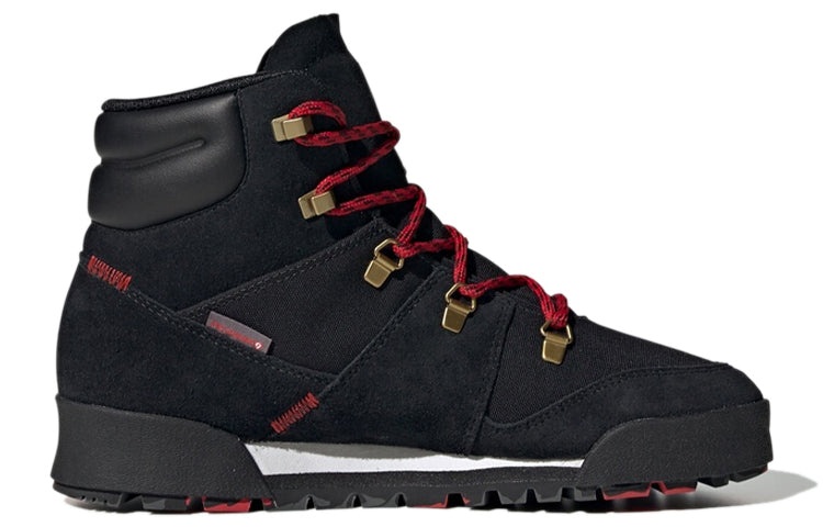 (WMNS) adidas Terrex Snowpitch C.Rdy 'Black Red White' FV5169 - 2