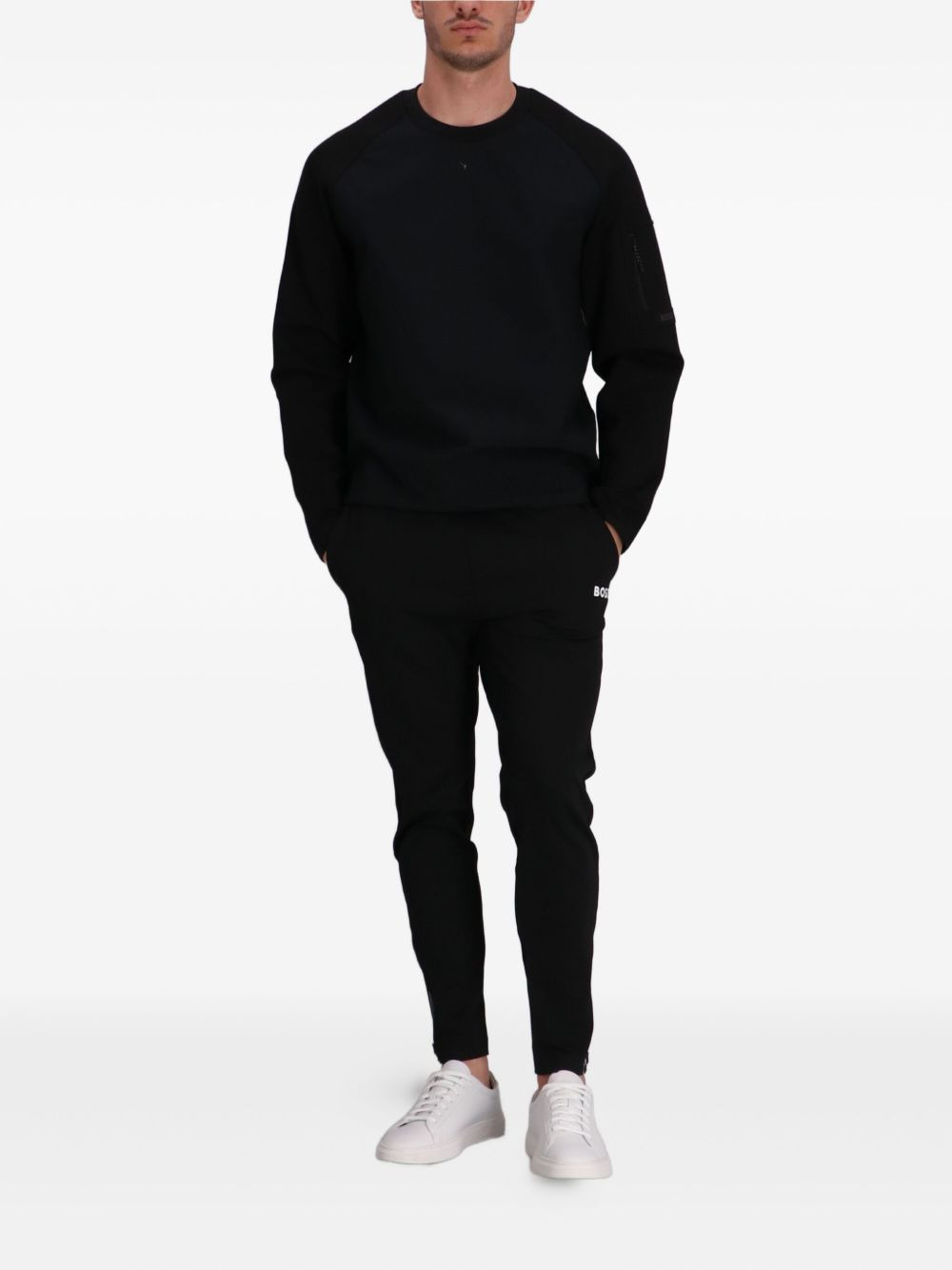 raglan-sleeved sweatshirt - 2