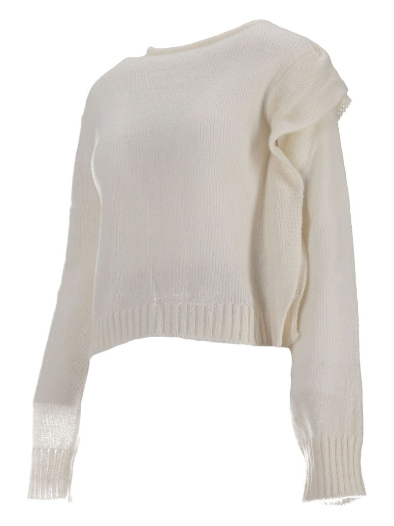 NICCOLÒ PASQUALETTI ruffled sweater outlook