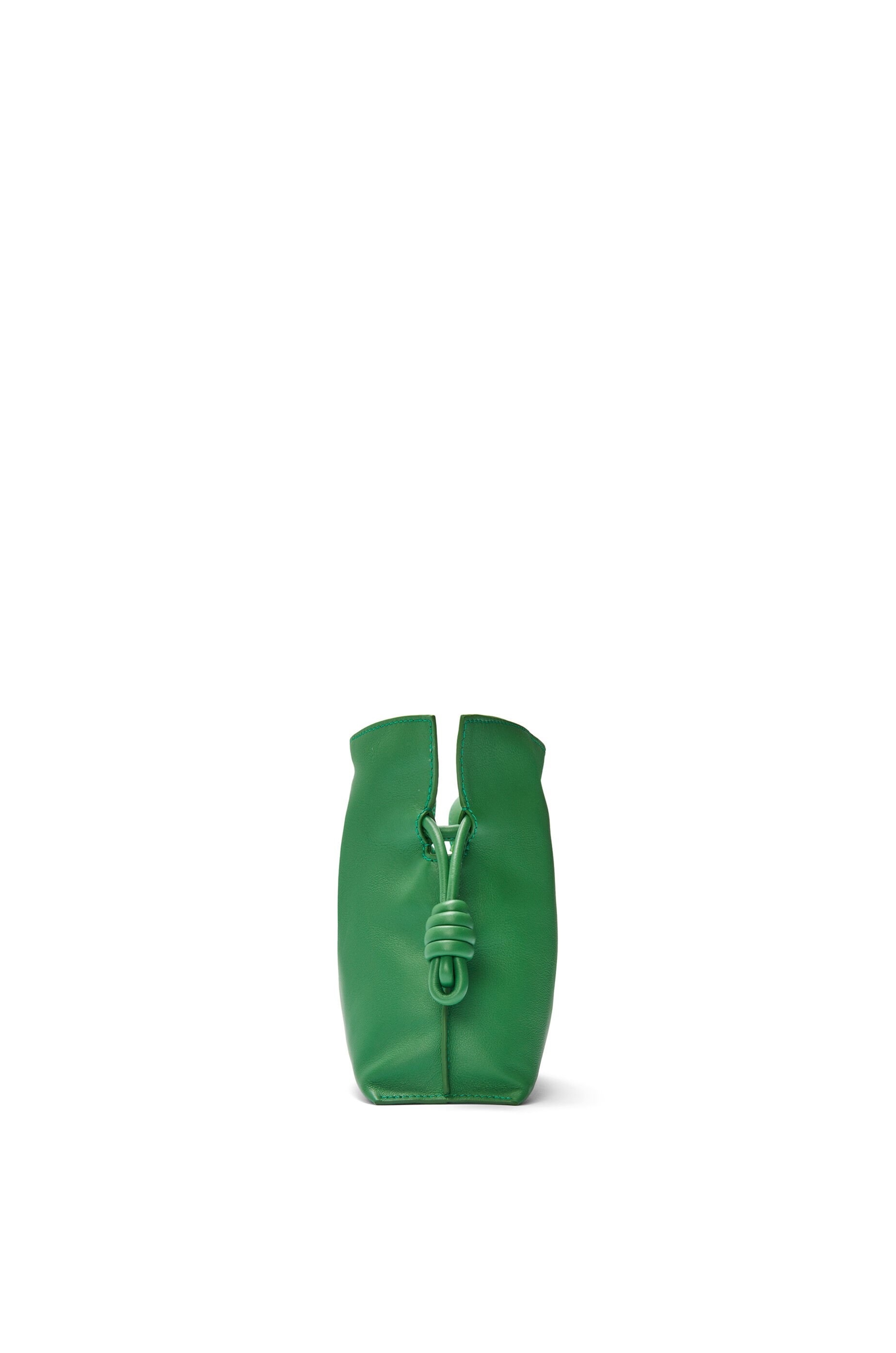 Bunny mini Flamenco clutch in nappa calfskin - 4