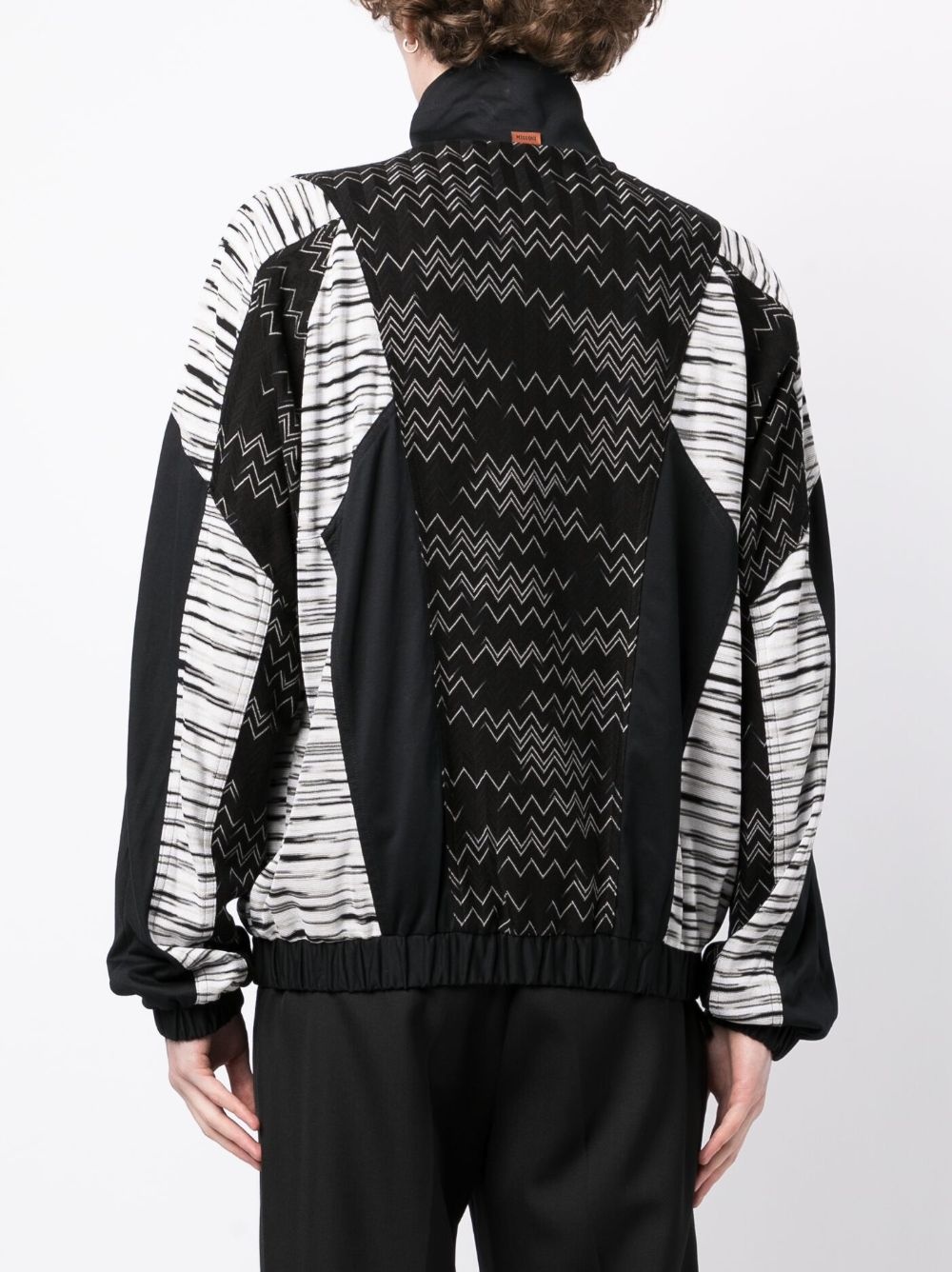 Zig Zag zip-up jacket - 4