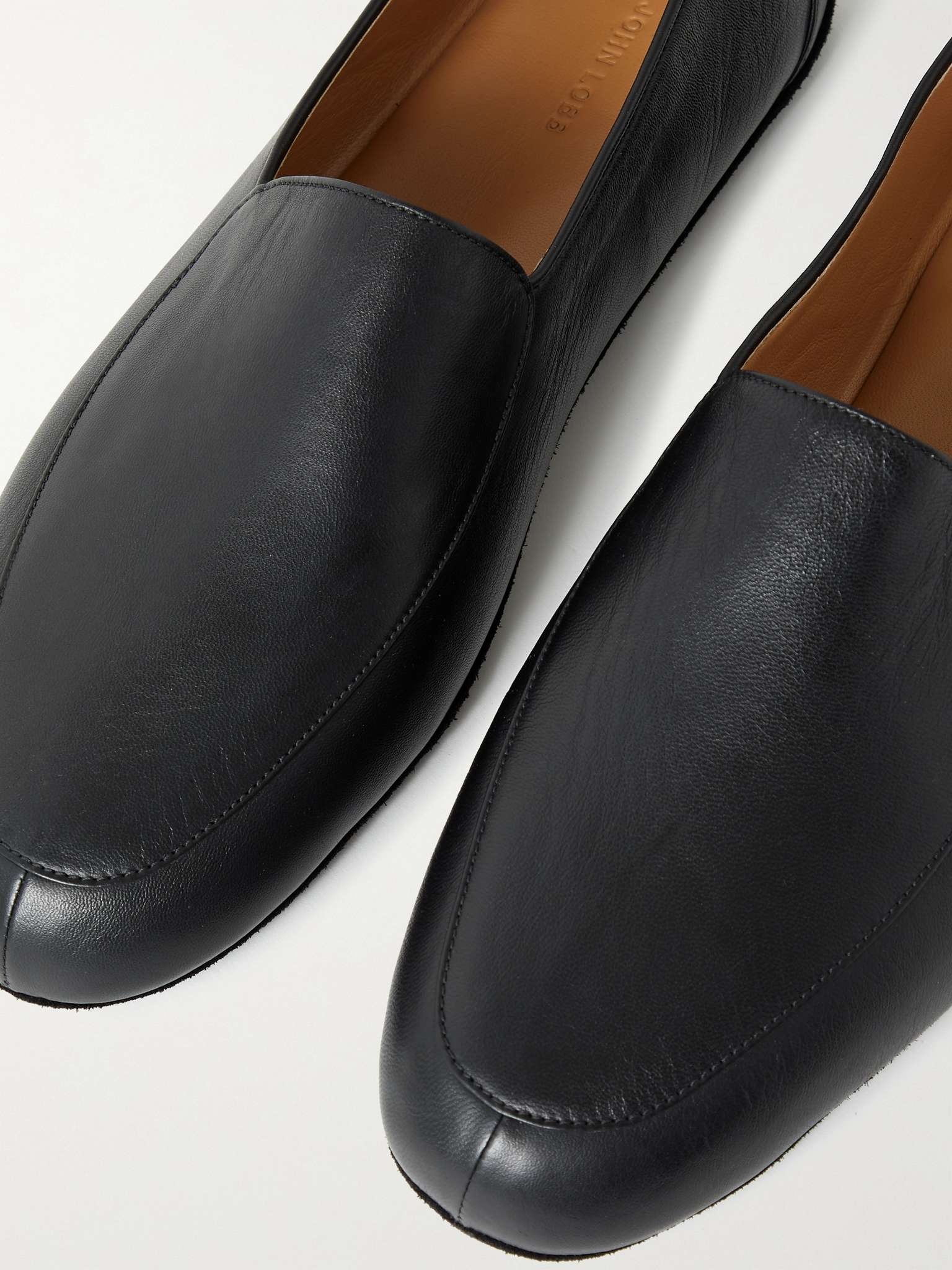 Hampton Leather Travel Slippers - 6