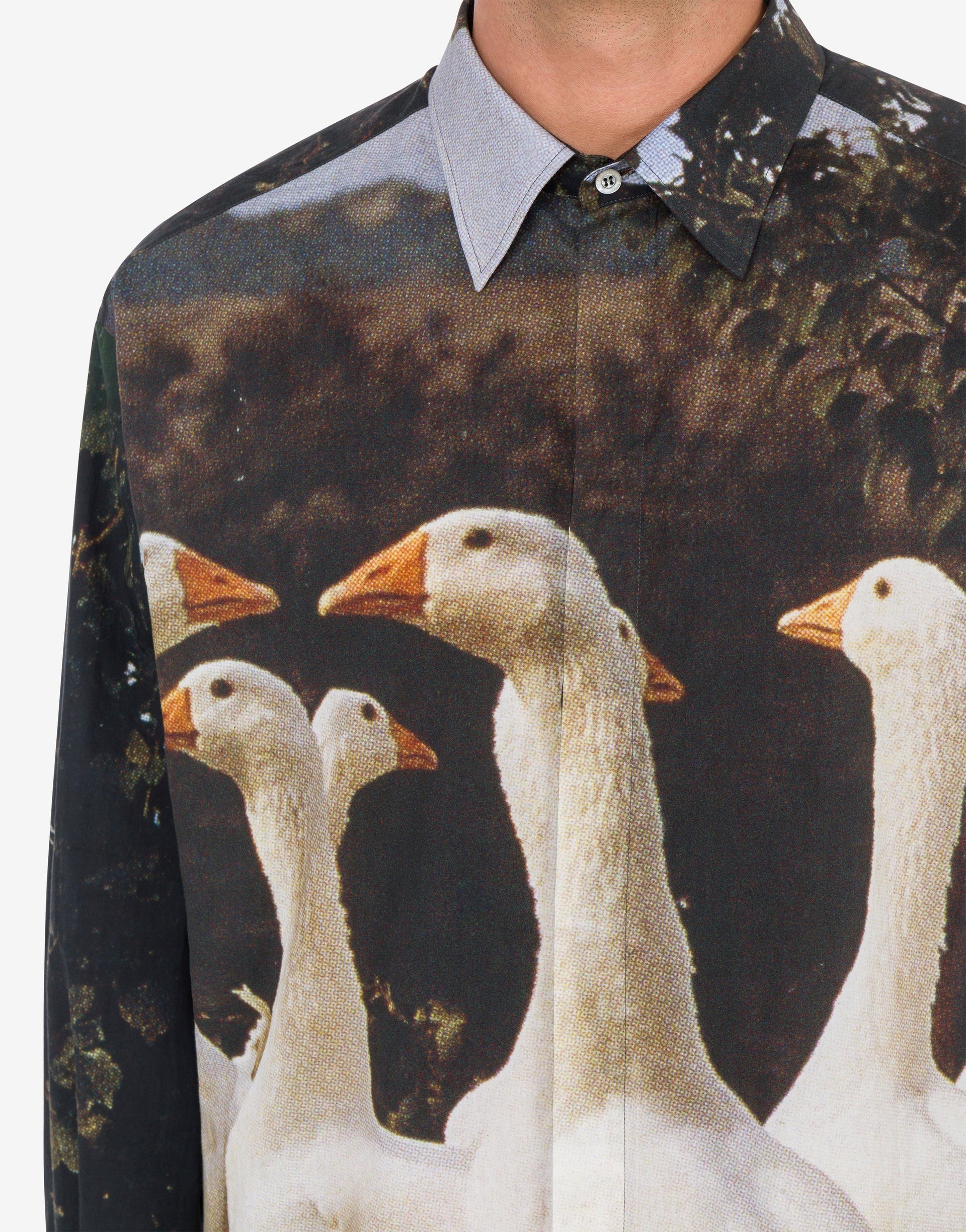 VOILE SHIRT GOOSE - 3