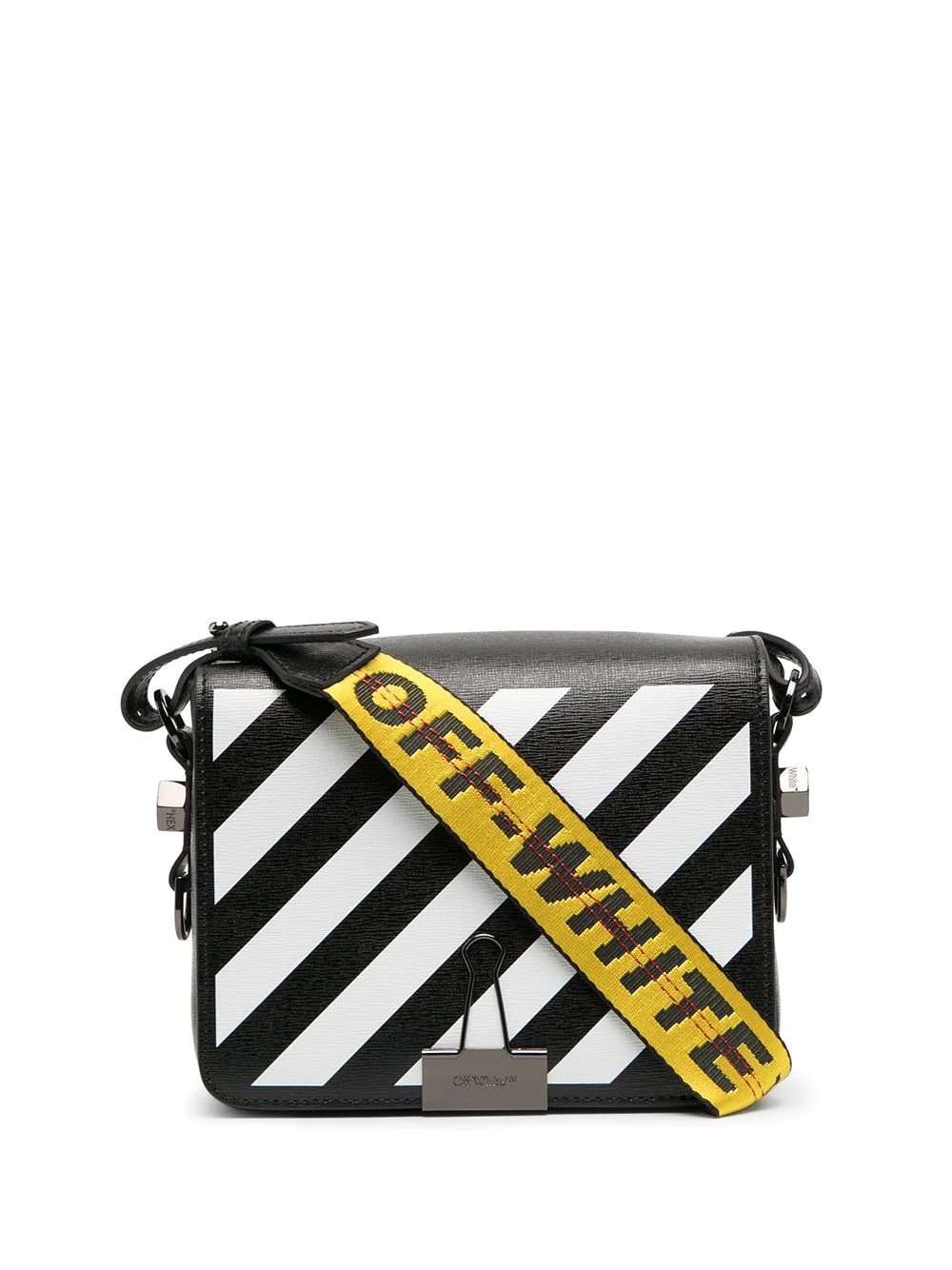 Diag-stripe shoulder bag - 1