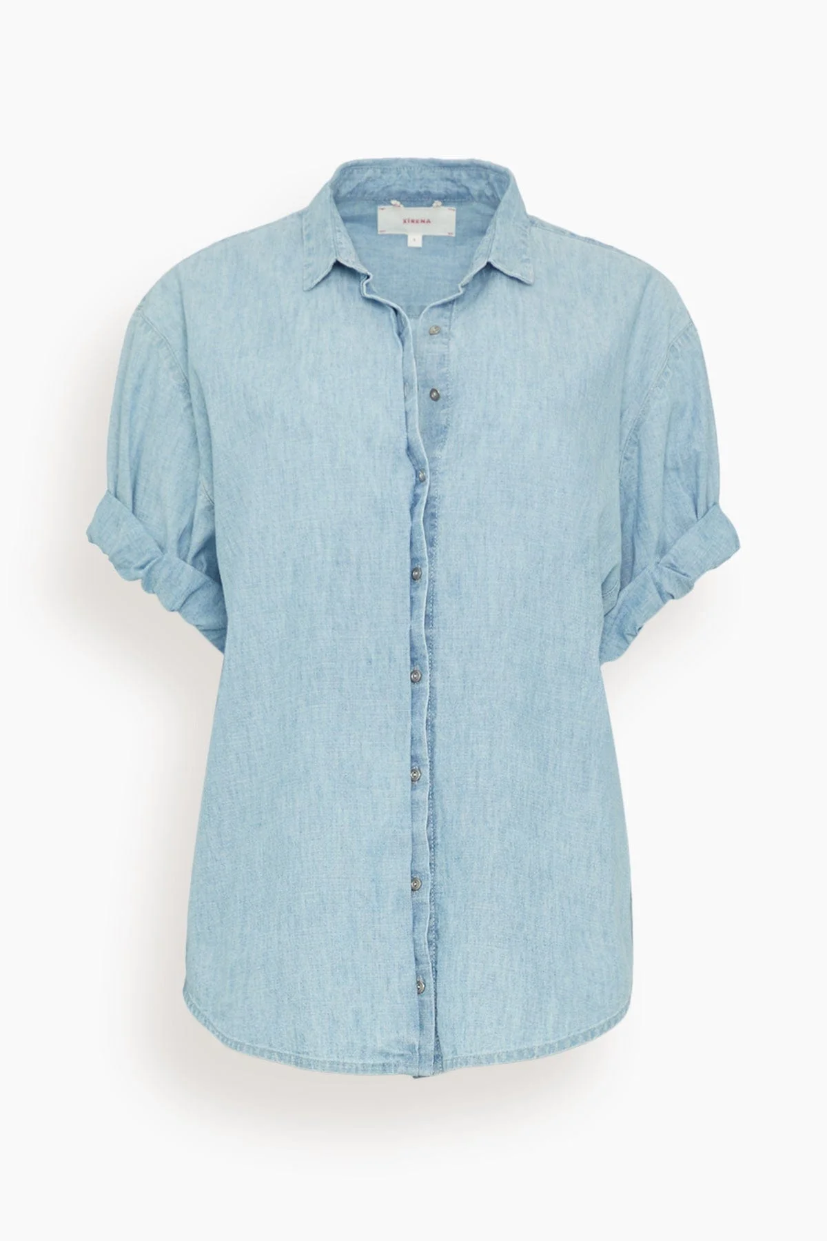 Channing Shirt in Dusty Blue - 1