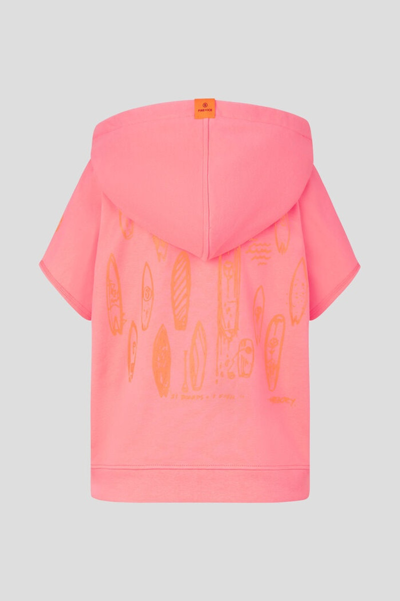 BOGNER Hale Hoodie in Apricot outlook