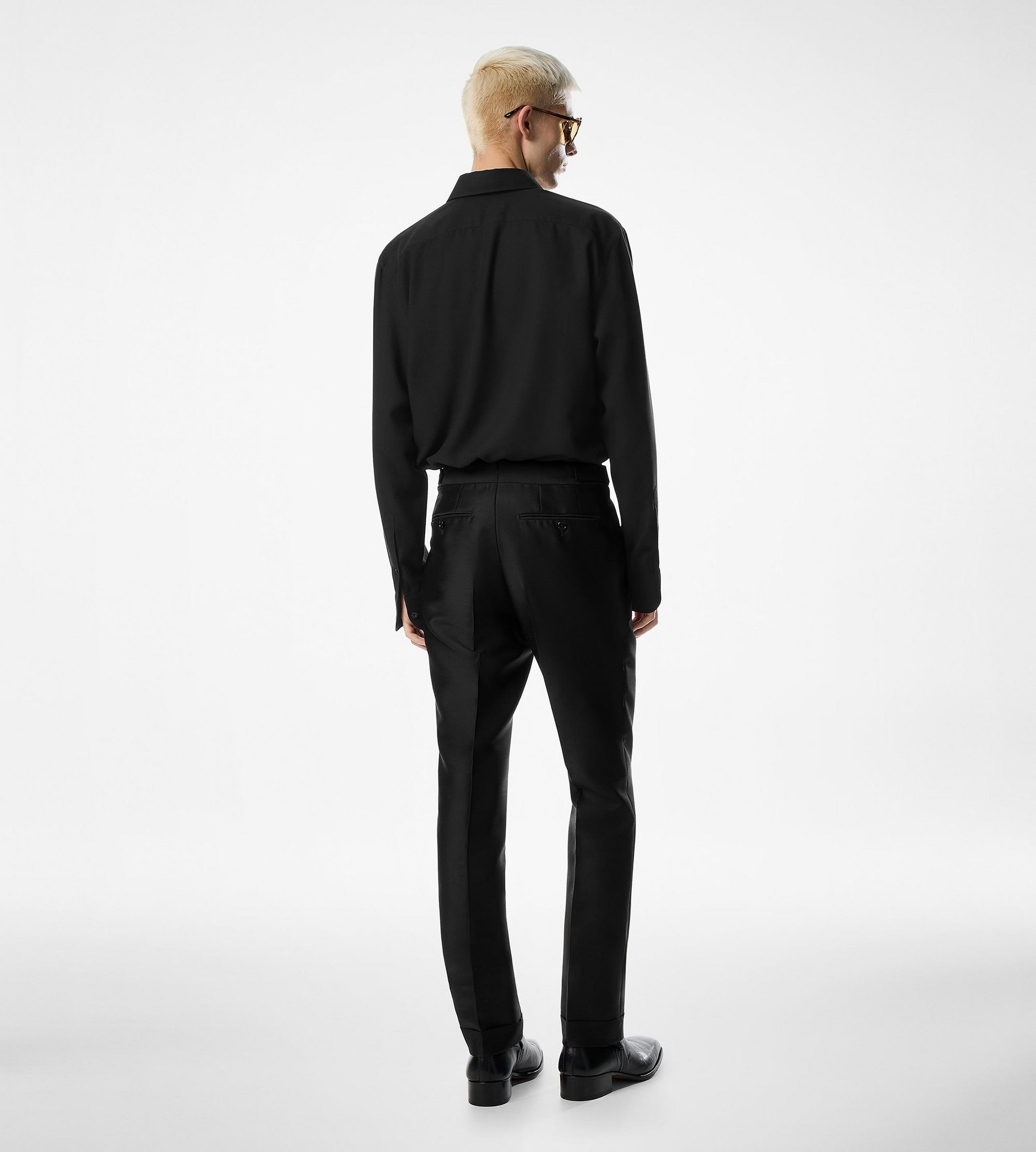 COTTON CASHMERE FLUID FIT SHIRT - 3