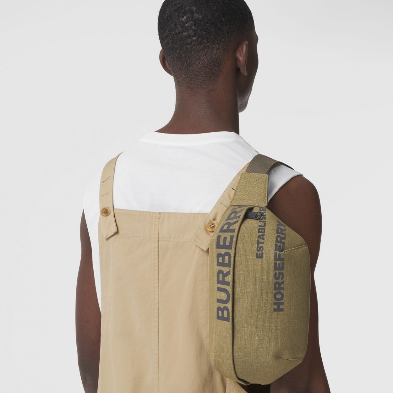 Horseferry Print Nylon Canvas Sonny Bum Bag - 2