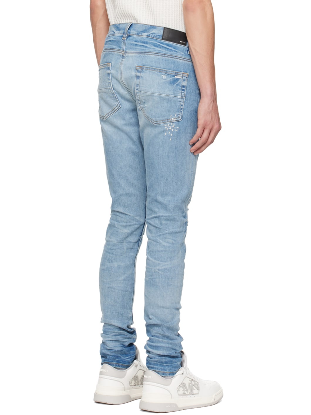 Indigo Boro Repair Jeans - 3