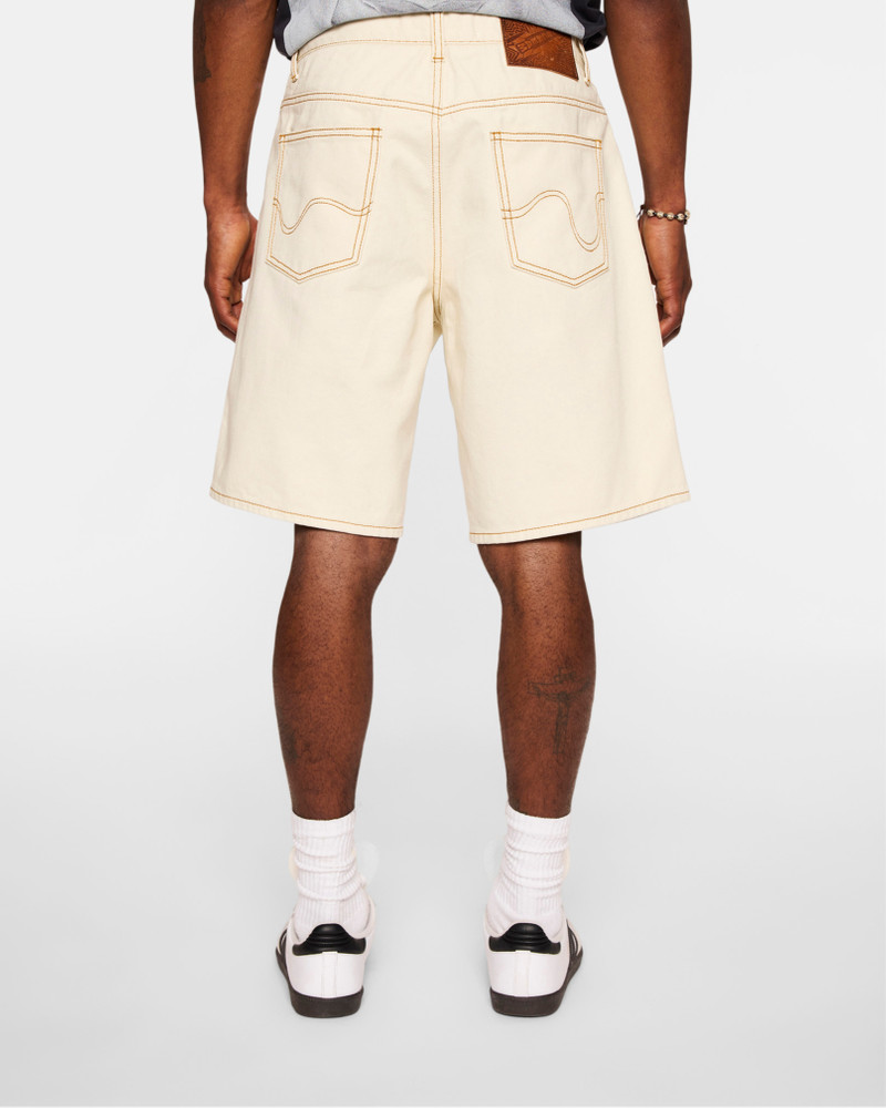 CREAM JEAN SHORTS 4