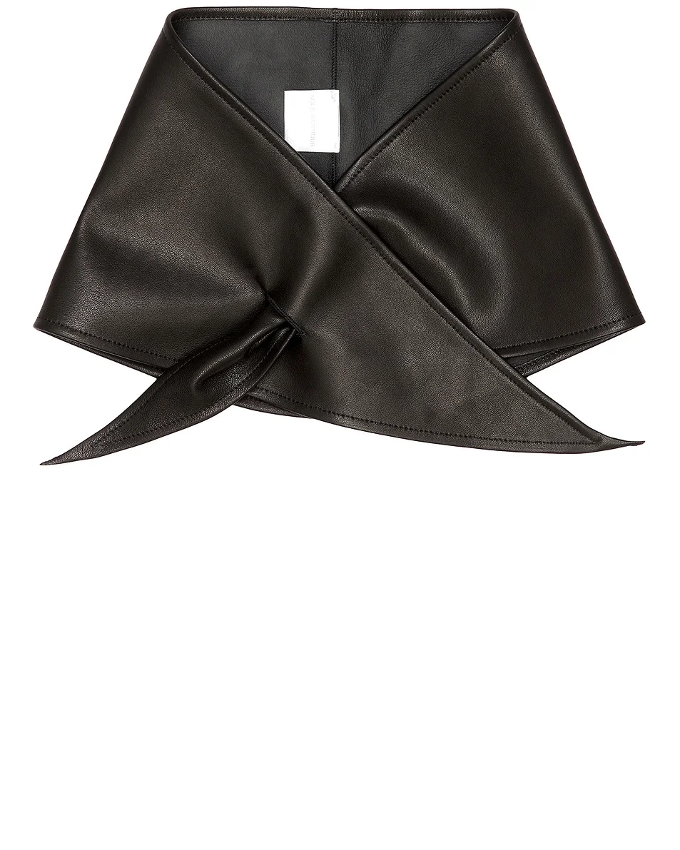 Sena Leather Pull Scarf - 1