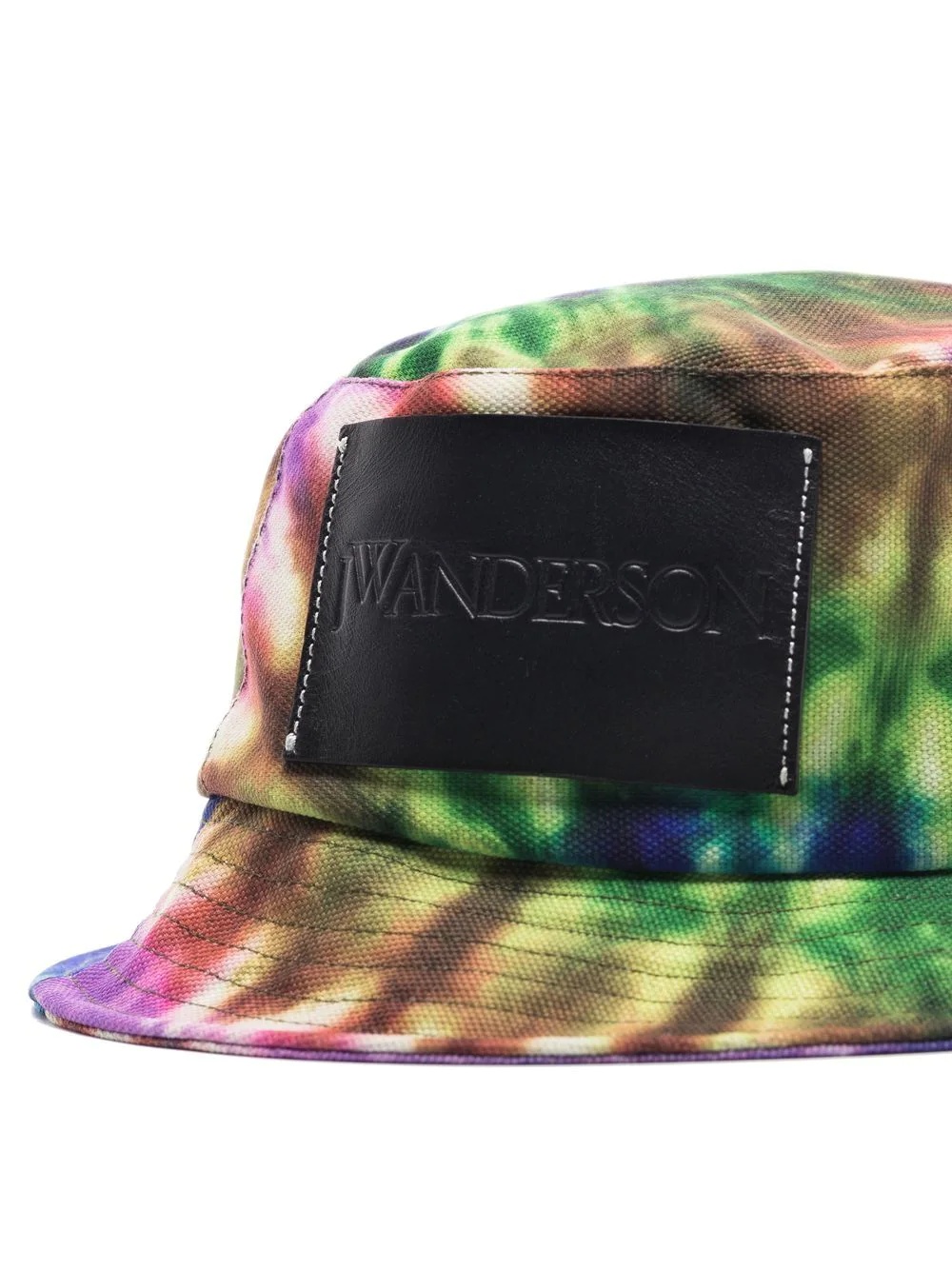 tie-dye logo bucket hat - 5