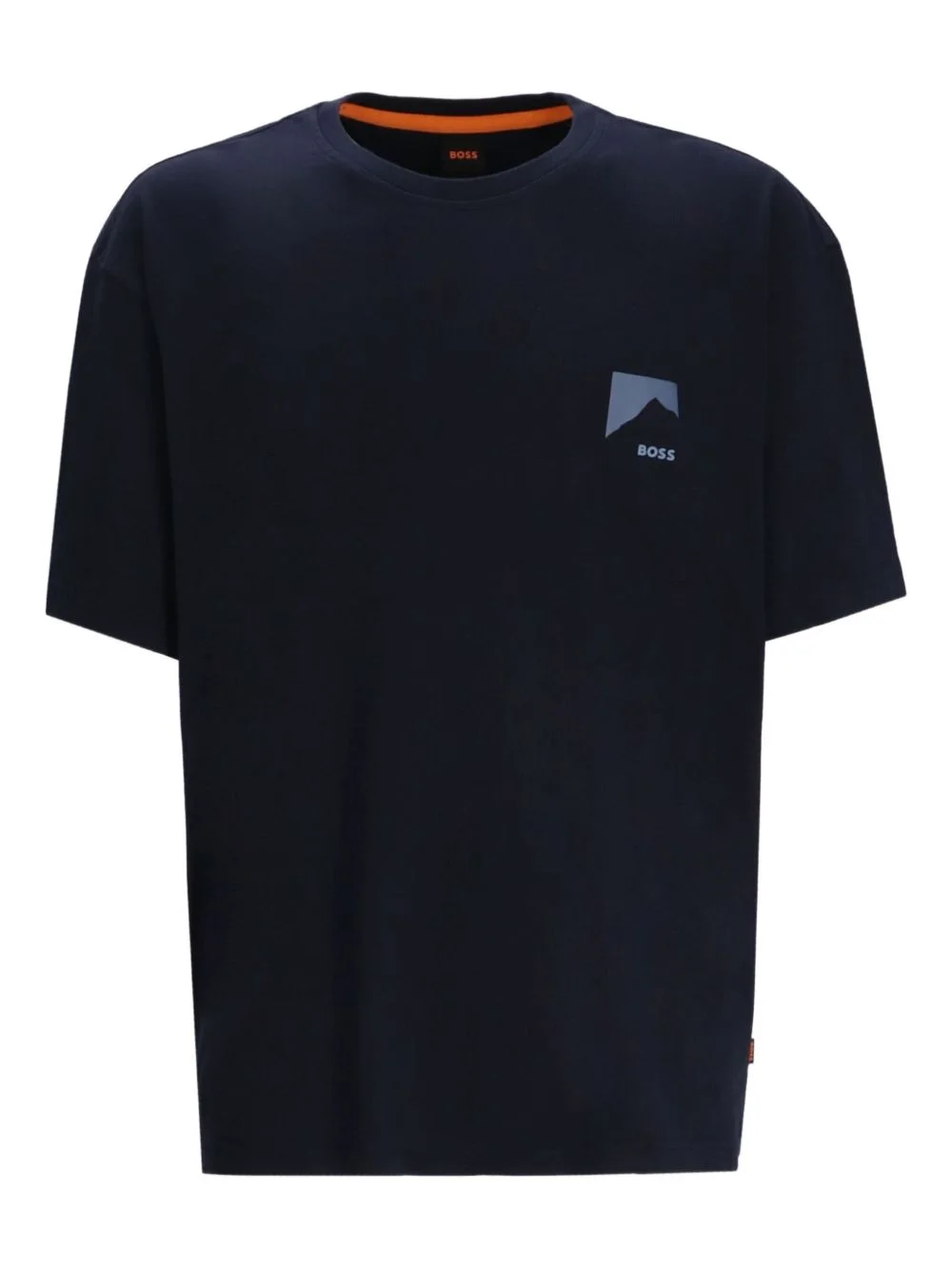 mountain-print T-shirt - 1