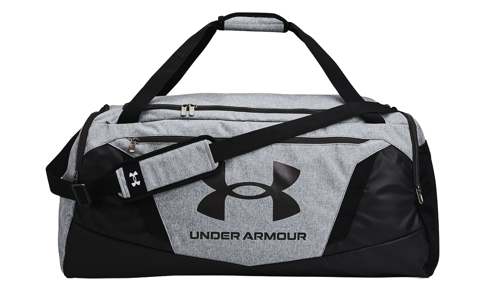 Undeniable 5.0 Large Duffle Bag "Pitch Grey Medium Heather / Black / Black" 1369224 012 - 1