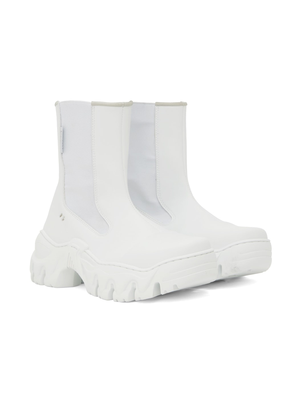 White Boccaccio II Chelsea Boots - 4