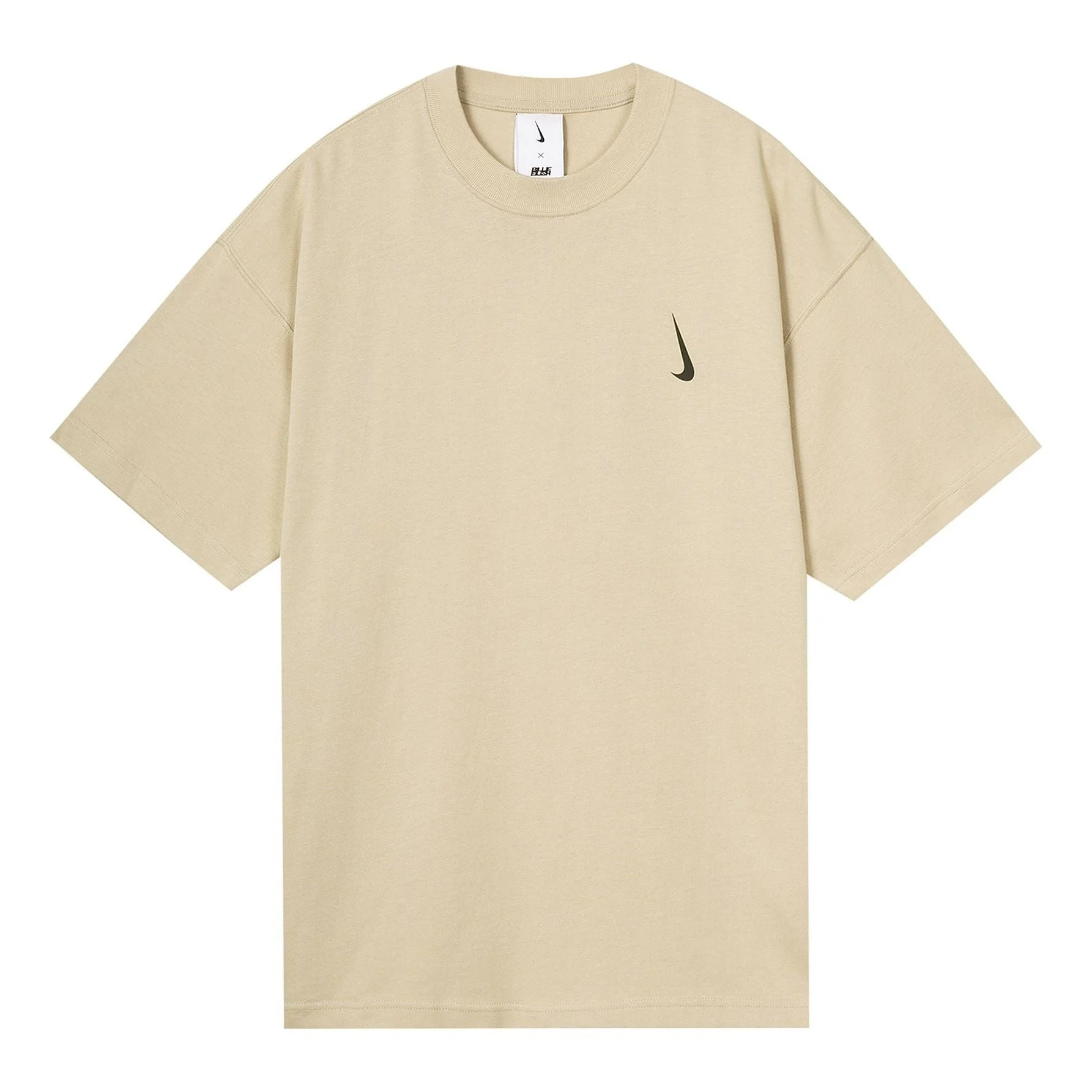 Nike x Billie Eilish Crossover SS22 Solid Color Loose Cozy Short Sleeve Asia Edition Couple Style Br - 1