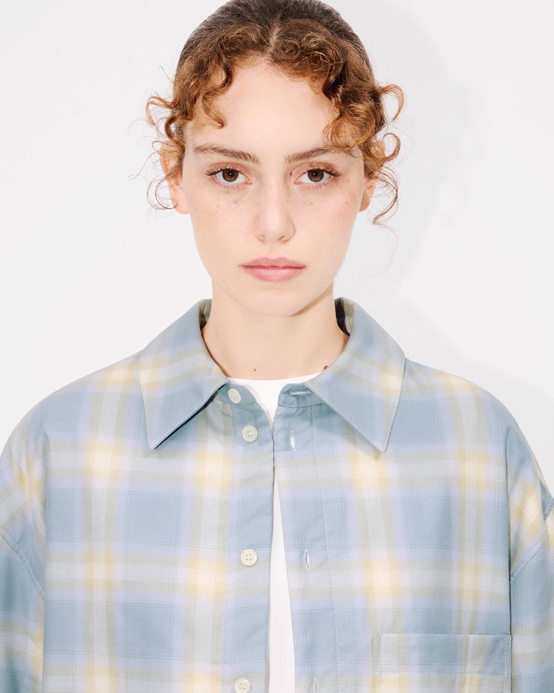 Genderless padded overshirt in cotton 6