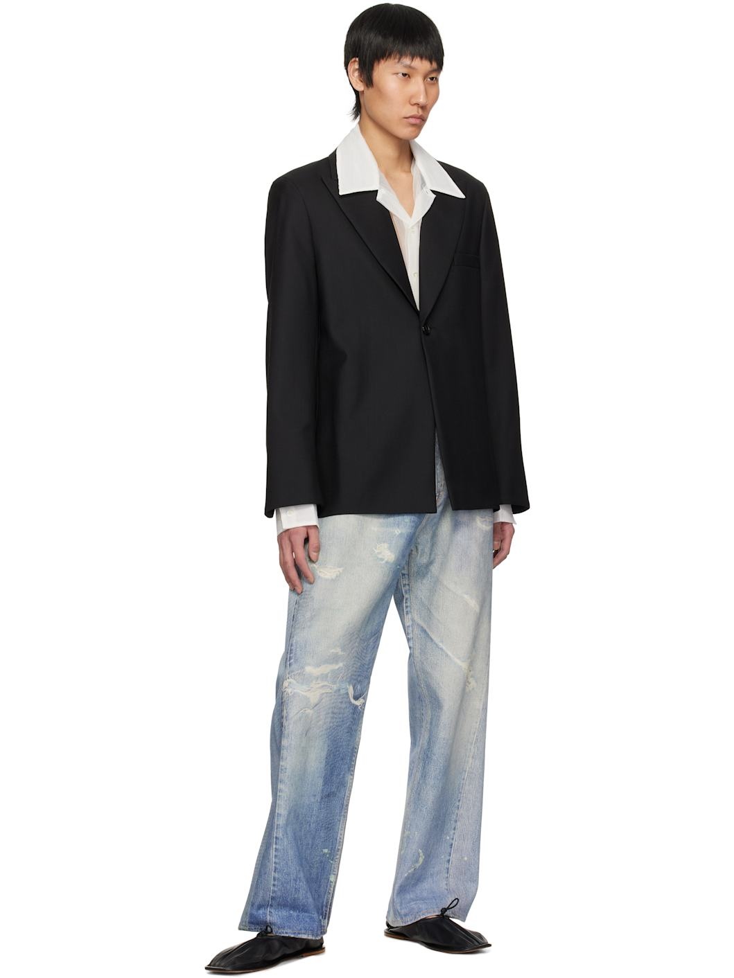 Black Seydou Blazer - 5