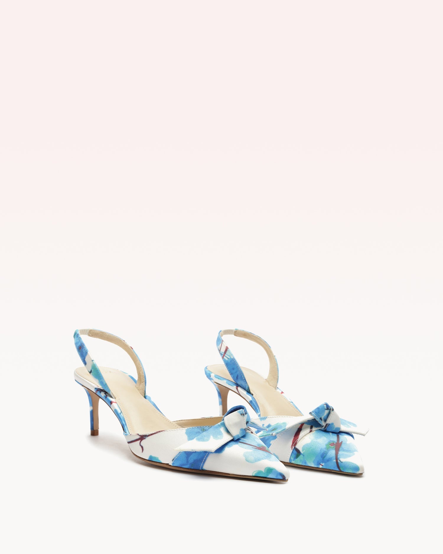 CLARITA SLINGBACK 60 FLORAL BLUE - 2