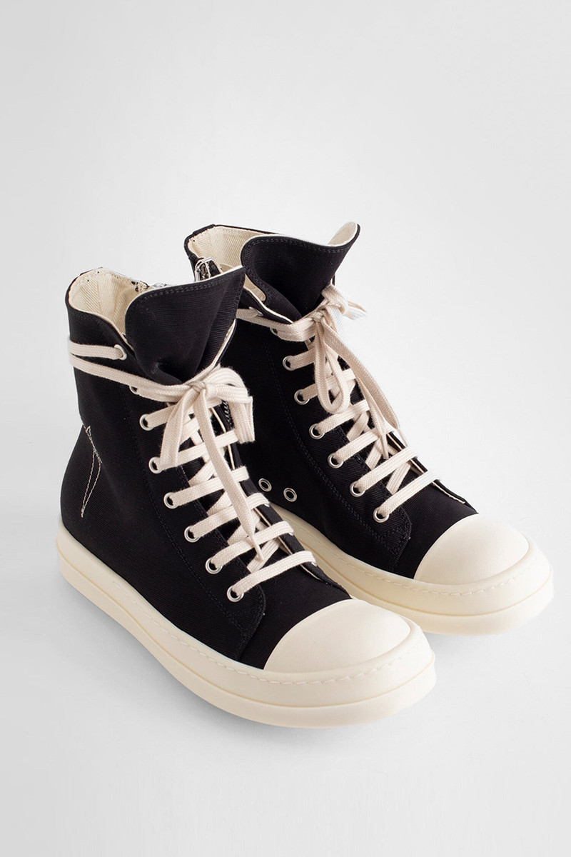 RICK OWENS WOMAN BLACK SNEAKERS 7