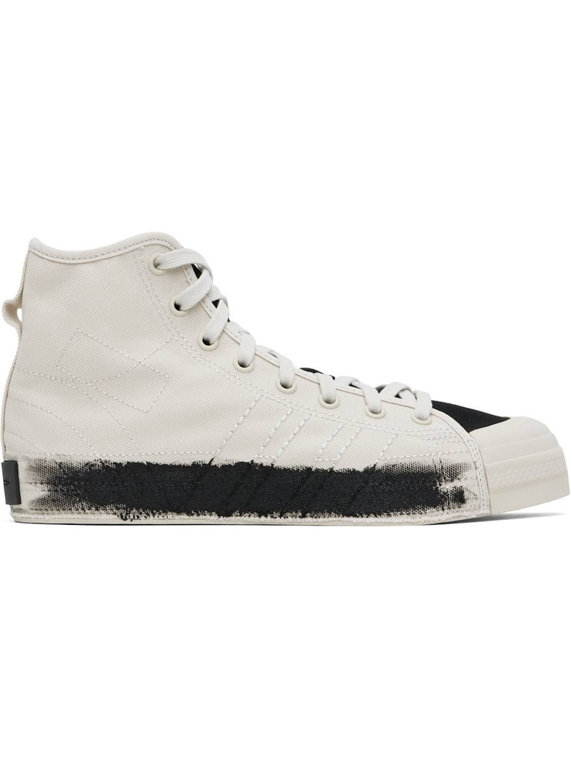 Off-White & Black Nizza Hi Sneakers - 1