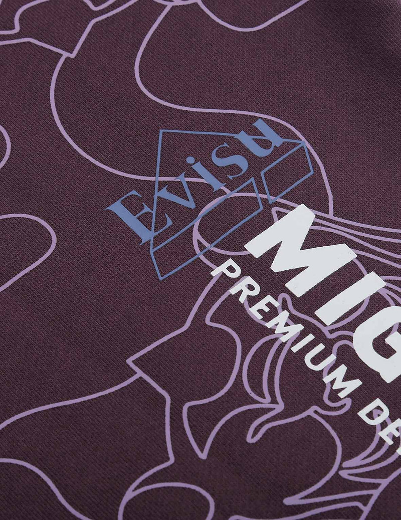 ALLOVER LINEAR CAMOUFLAGE PRINT HOODED SWEATSHIRT 12