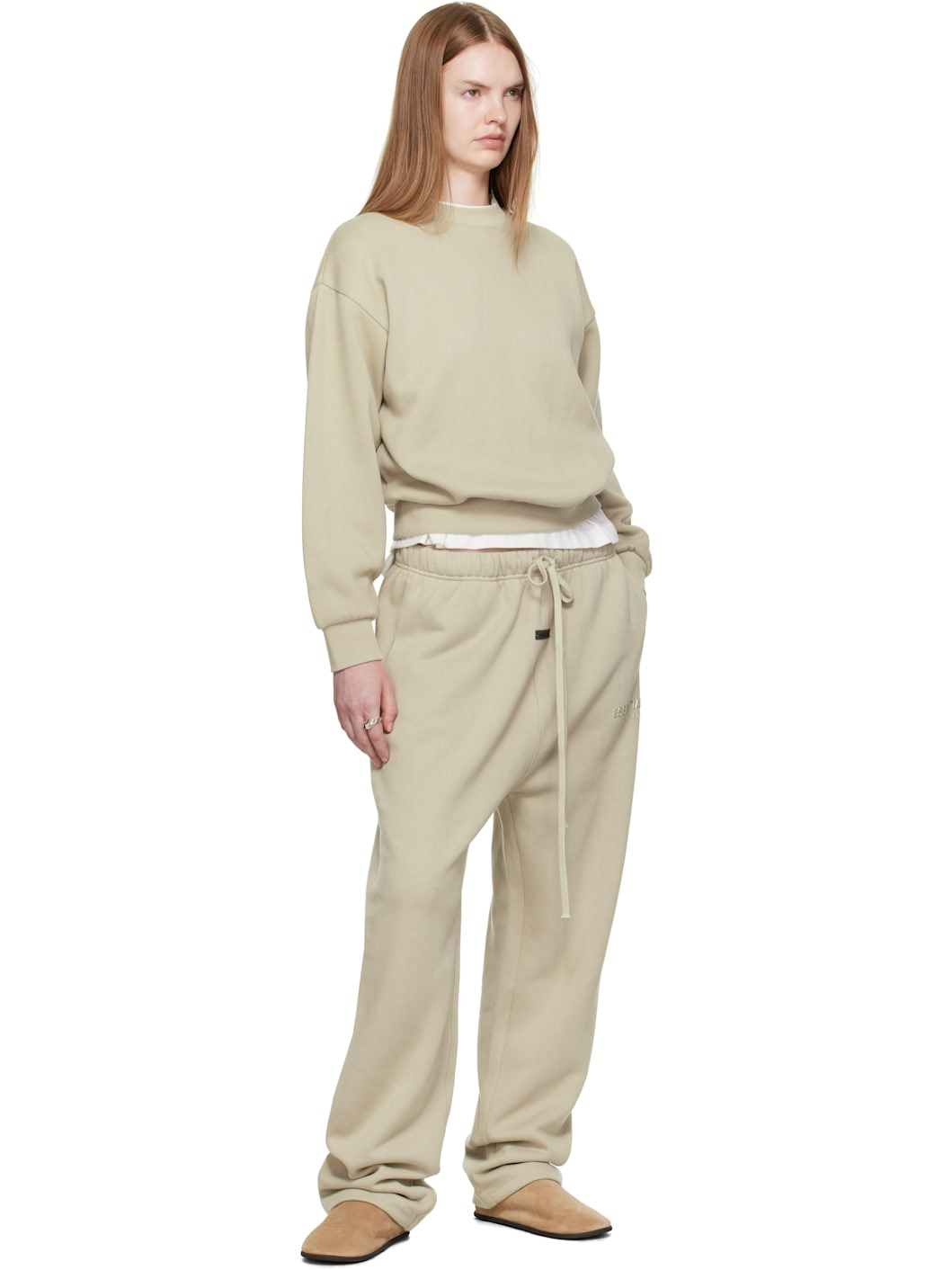 Taupe Relaxed Lounge Pants - 4