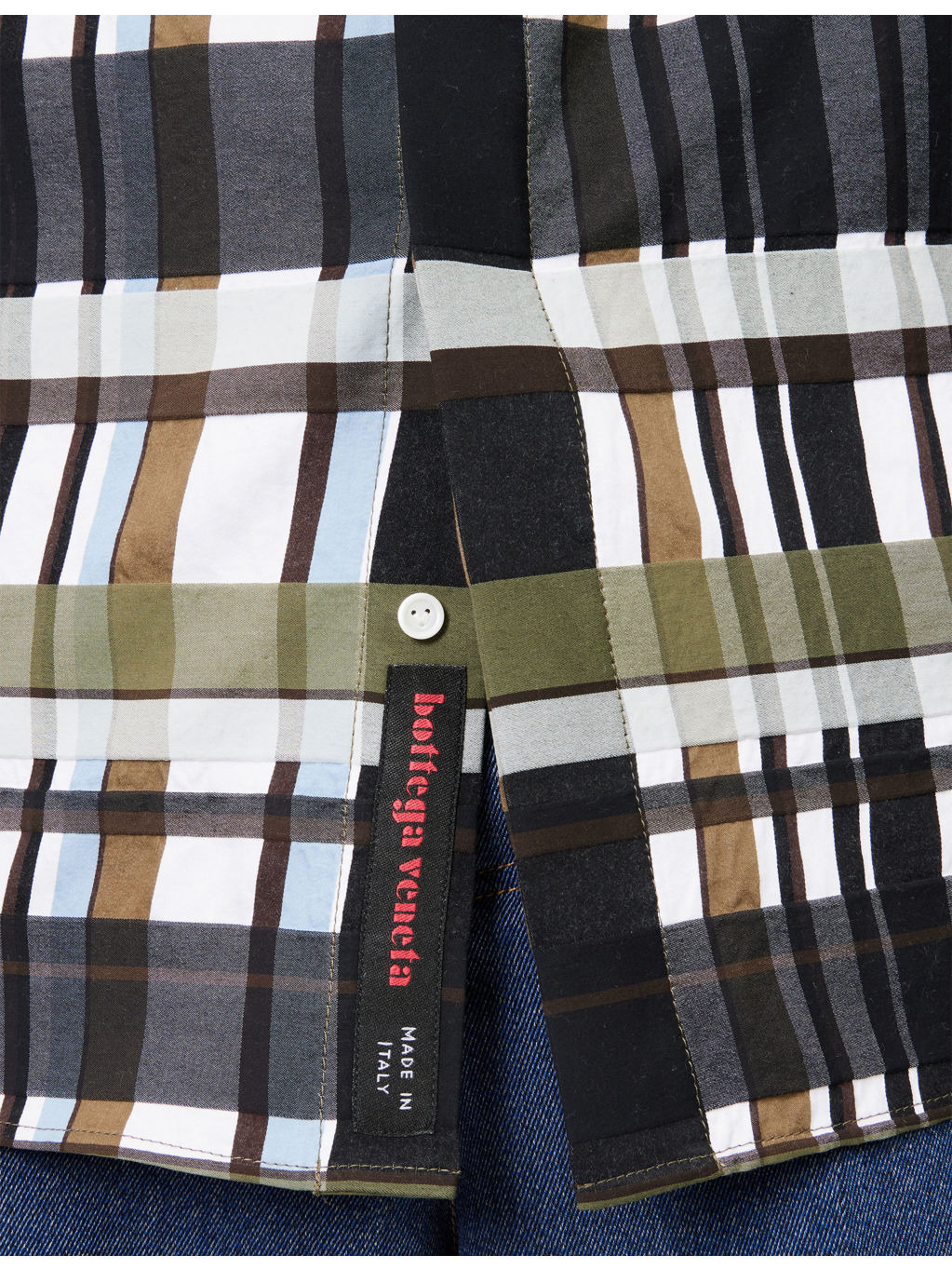 Check-Print Long-Sleeves Cotton-Poplin Shirt - 5