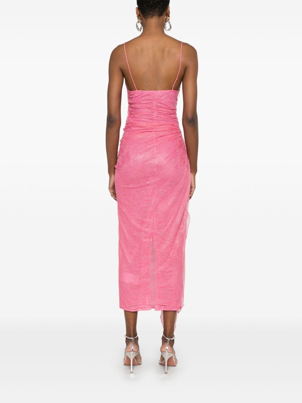 lace midi dress - 4