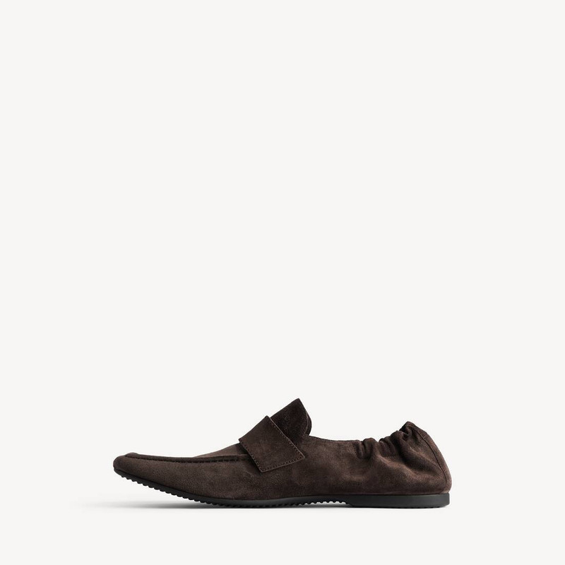 BALENCIAGA Men's Palermo Bb Loafer in Brown outlook