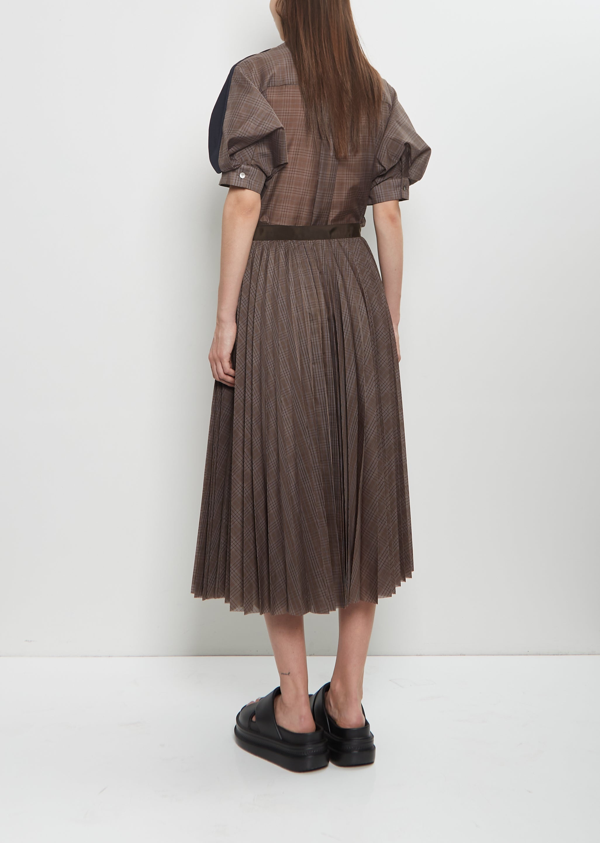 スカート sacai SS25 SPUN ORGANZA SKIRT (25 07803 816) sacai Spun Organza Skirt | lagarconne | REVERSIBLE
