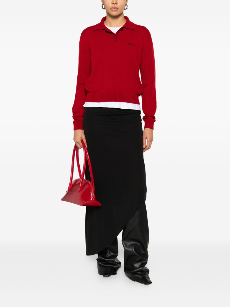 Givenchy long-sleeves polo top outlook