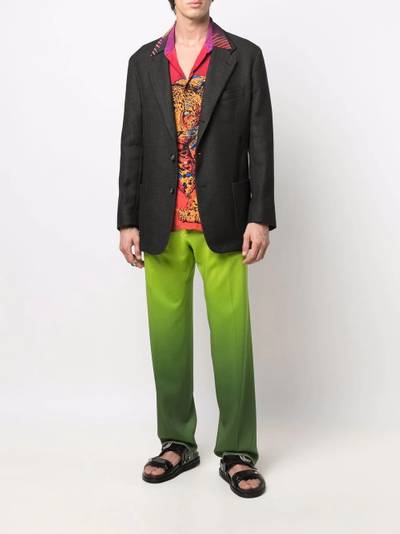 Etro ombré straight-leg trousers outlook