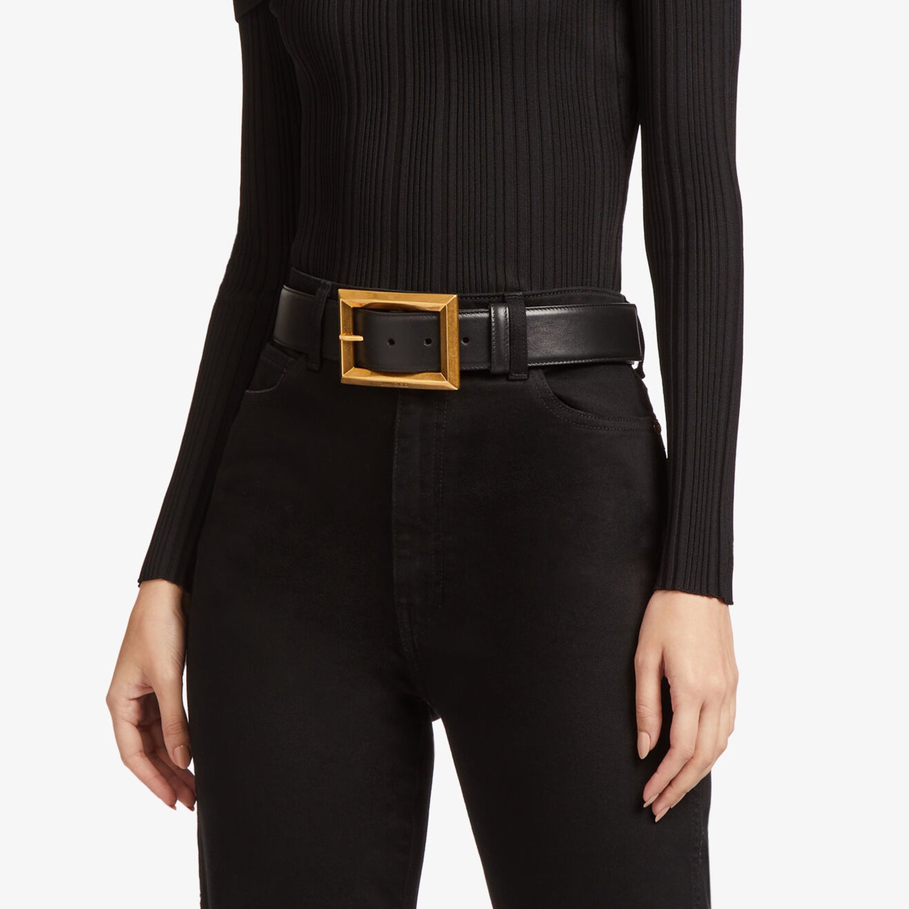 Arlie
Black Calf Leather Belt - 2