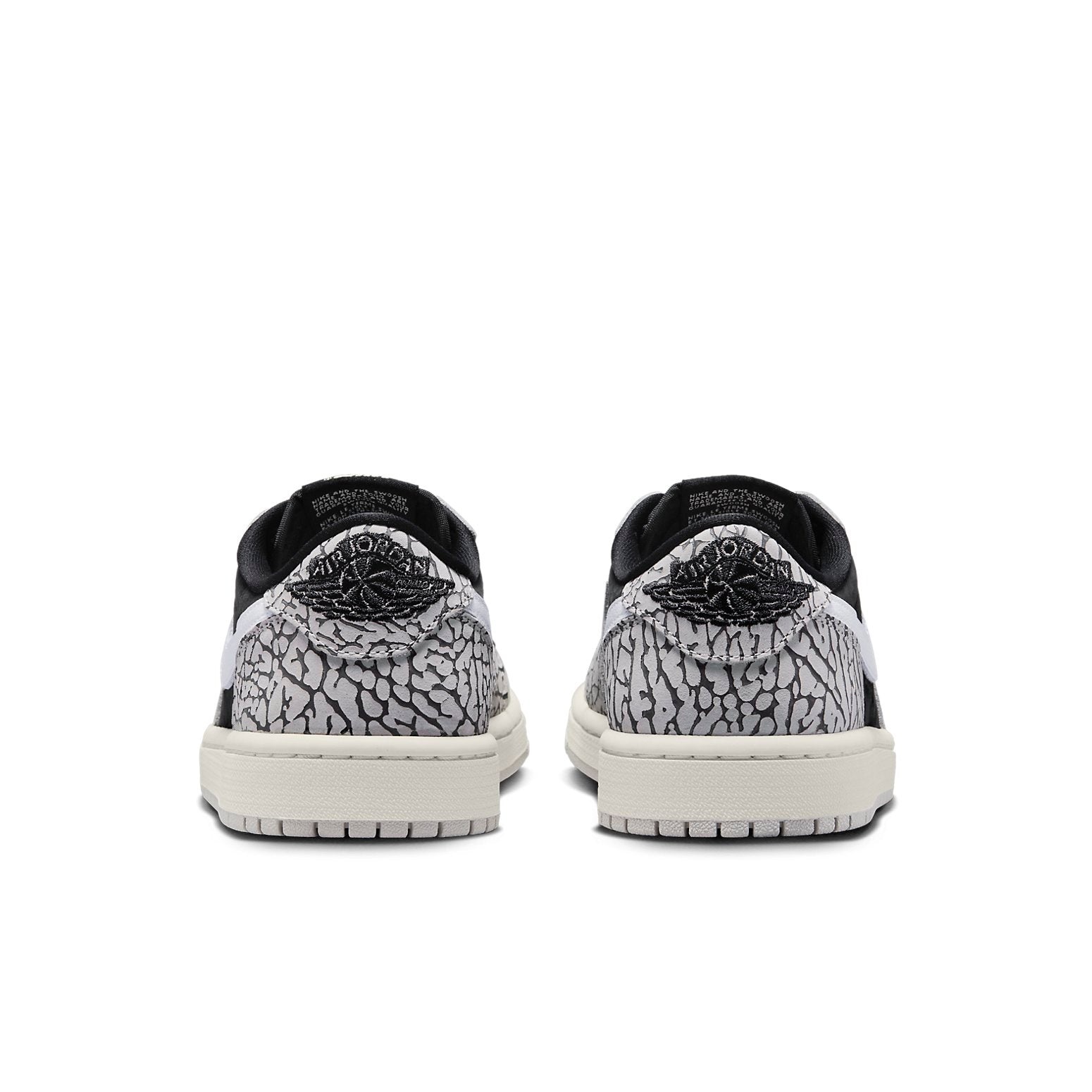 (WMNS) Air Jordan 1 Retro Low OG 'Black Cement' CZ0775-001 - 5