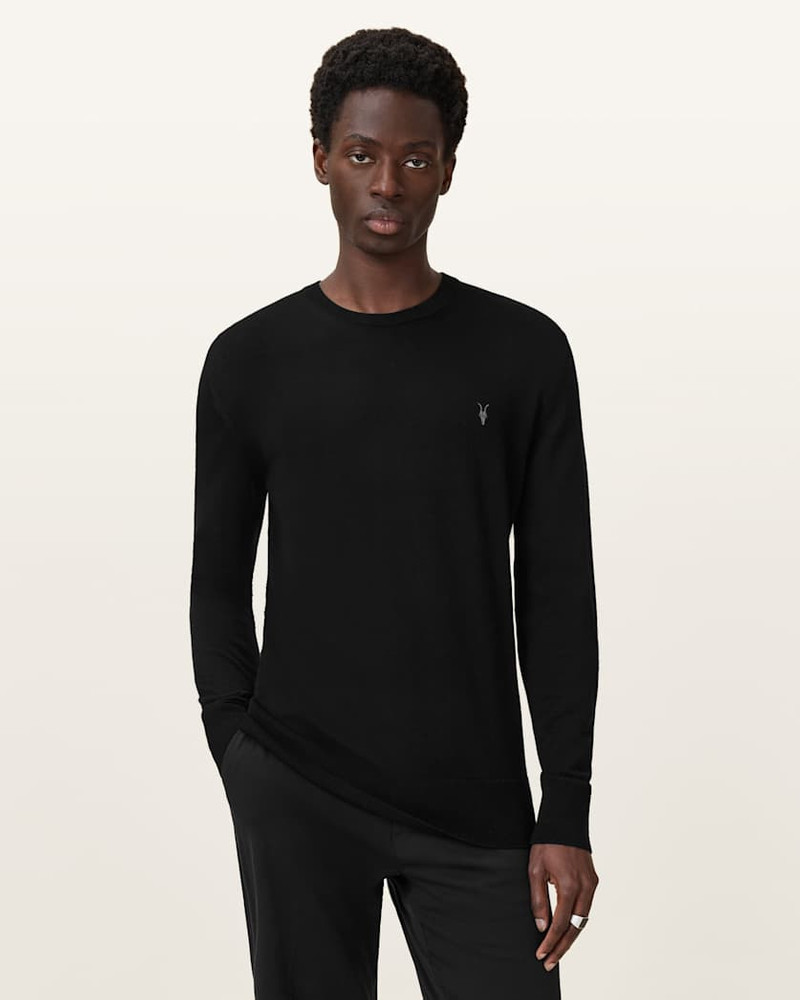 MODE MERINO CREW NECK RAMSKULL SWEATER 5