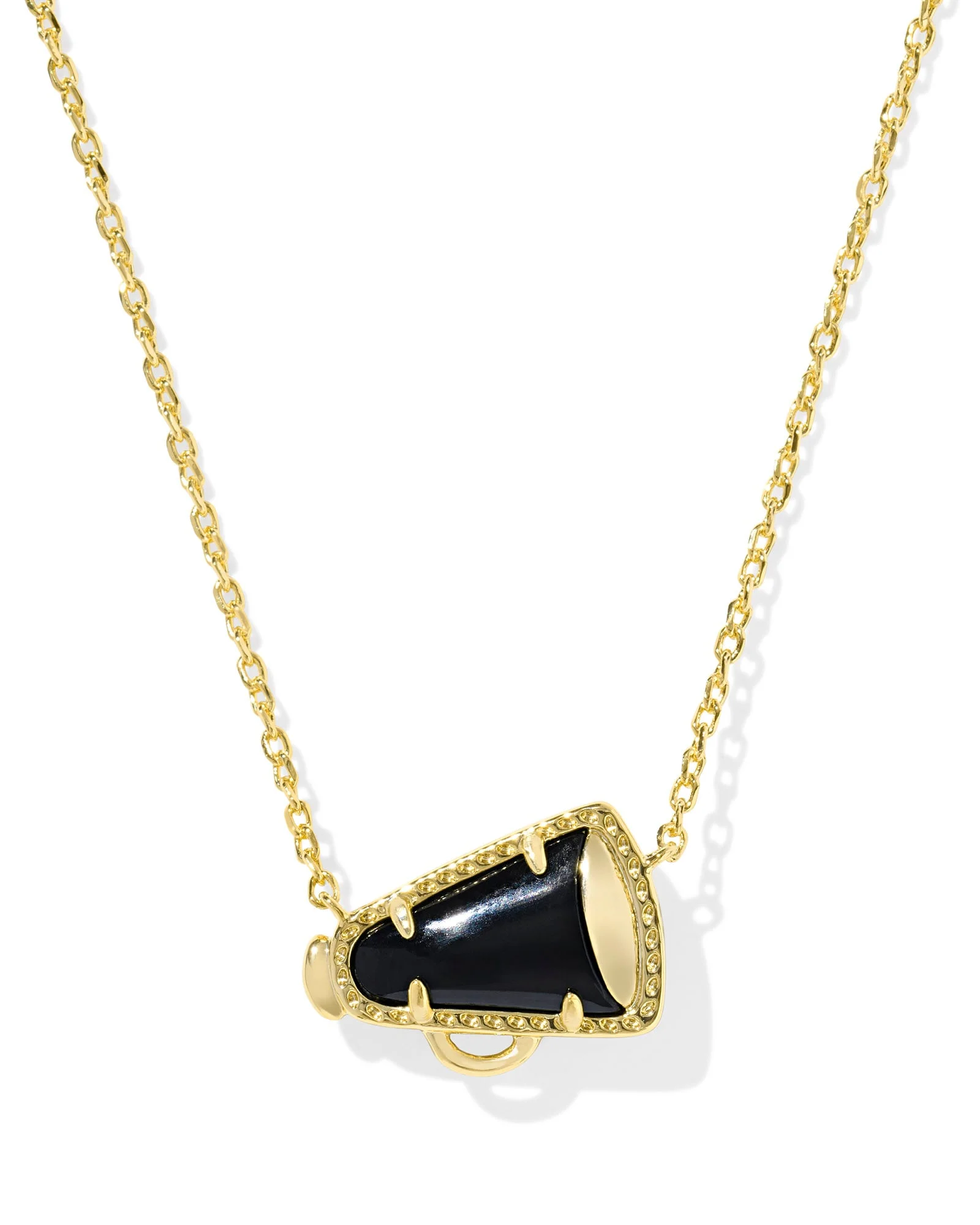 Cheer Gold Short Pendant Necklace - 1